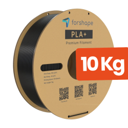 PLA+ Black Forshape Paquete x10 Premium - 1.75mm - 10Kg