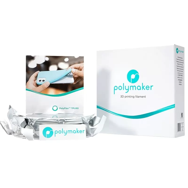 Polyflex TPU90 Blanc - 2.85mm - 750 g (4) Polyflex TPU90 Blanc - 2.85mm - 750 g (4)
