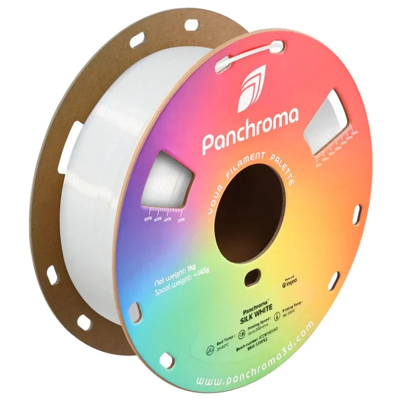 Panchroma™ PLA Silk White - 1.75mm - 1kg Panchroma™ PLA Silk White - 1.75mm - 1kg