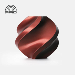 PLA Silk Dual Color Velvet Eclipse (Black-Red) Bambu Lab - 1.75 mm - 1 kg