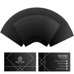 xTool Black Metal Business Cards x60