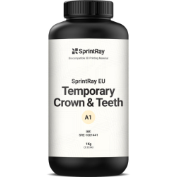 Resina SprintRay EU Corona Temporal y Dientes A1 - 1kg