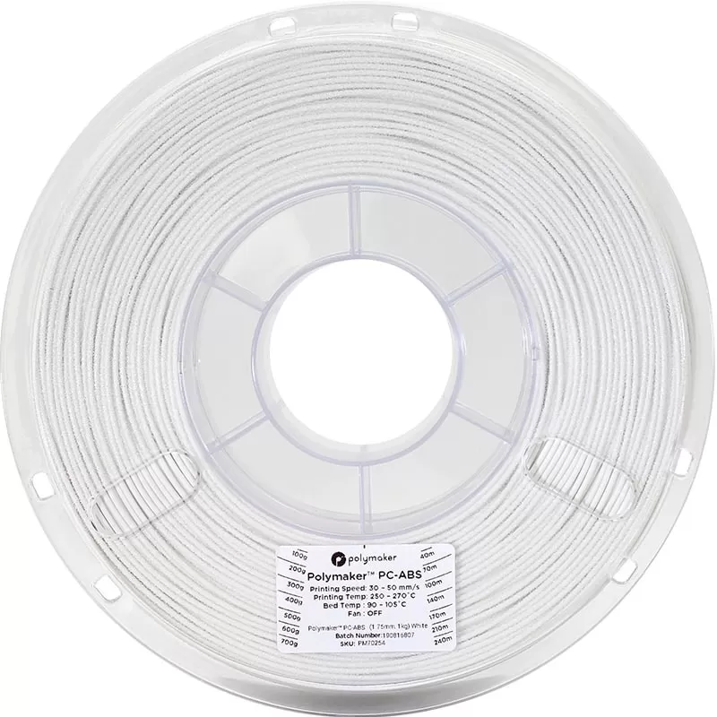 PC-ABS Blanc - 1.75mm - 1 kg (2)
