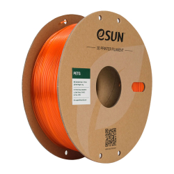 eSun PETG Naranja transparente - 1.75mm - 1Kg