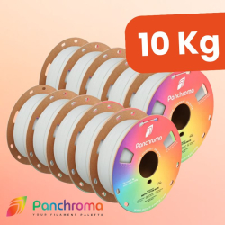 Pack x10 Panchroma™ PLA Matte Cotton White - 1.75mm - 10kg