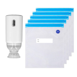 Bomba de vacío eléctrica y 5 bolsas para filamento 3D