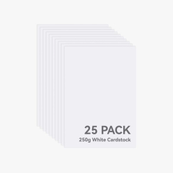 Papel cartulina A4 250g (x25), Bambu Lab