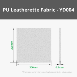 Placa de similicuir PU granulada Gris (x5), Bambu Lab