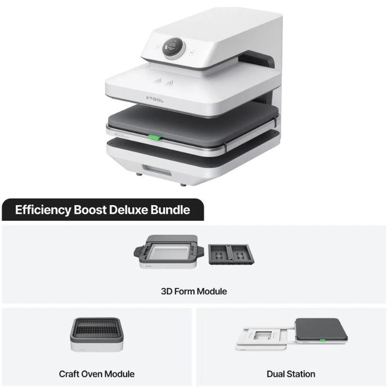 xTool WonderPress Efficiency Boost Deluxe Bundle