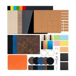 Kit de exploración de materiales láser (111 piezas) xTool