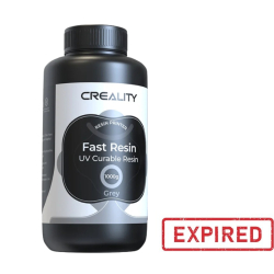 Resina Fast (alta velocidad) Gris Creality - 1 kg - Caducada
