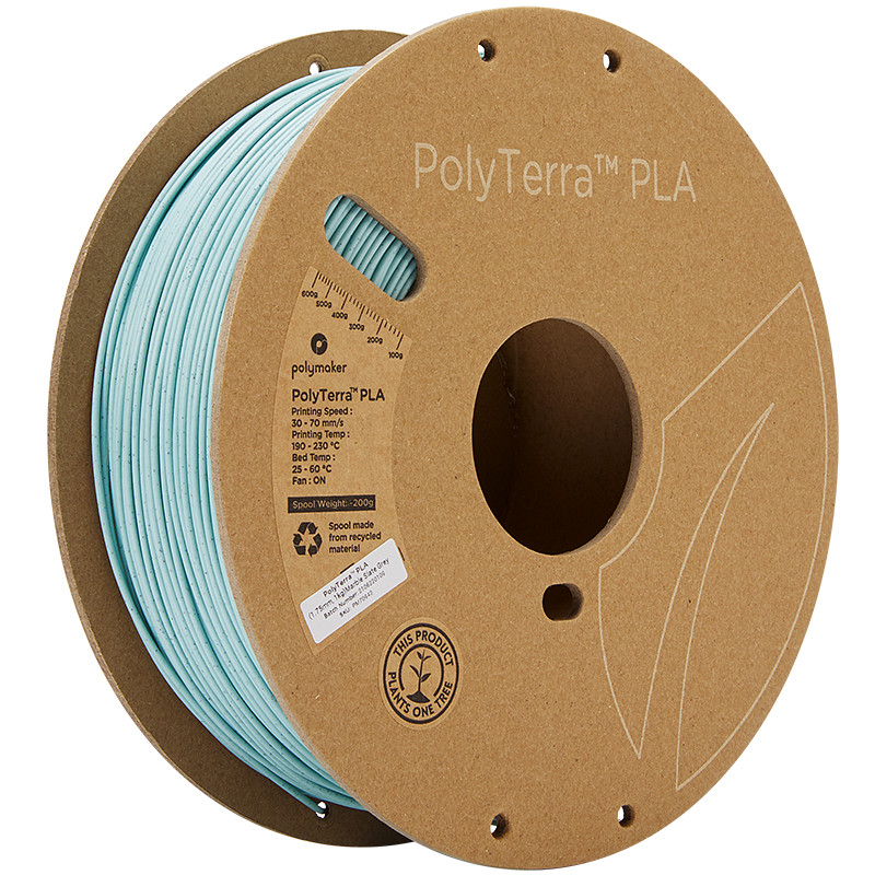 PolyTerra PLA Gris Ardoise Marbré (Marble Slate Grey) - 1.75mm - 1 kg PolyTerra PLA Gris Ardoise Marbré (Marble Slate Grey) - 1.75mm - 1 kg