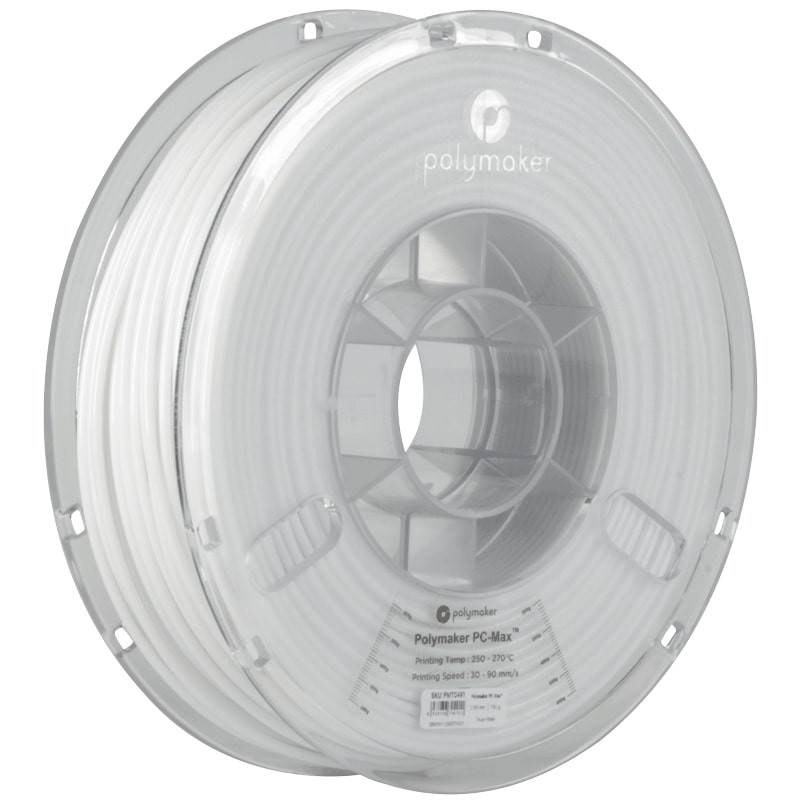 PolyMax Tough PC Blanc - 1.75mm - 750 g PolyMax Tough PC Blanc - 1.75mm - 750 g