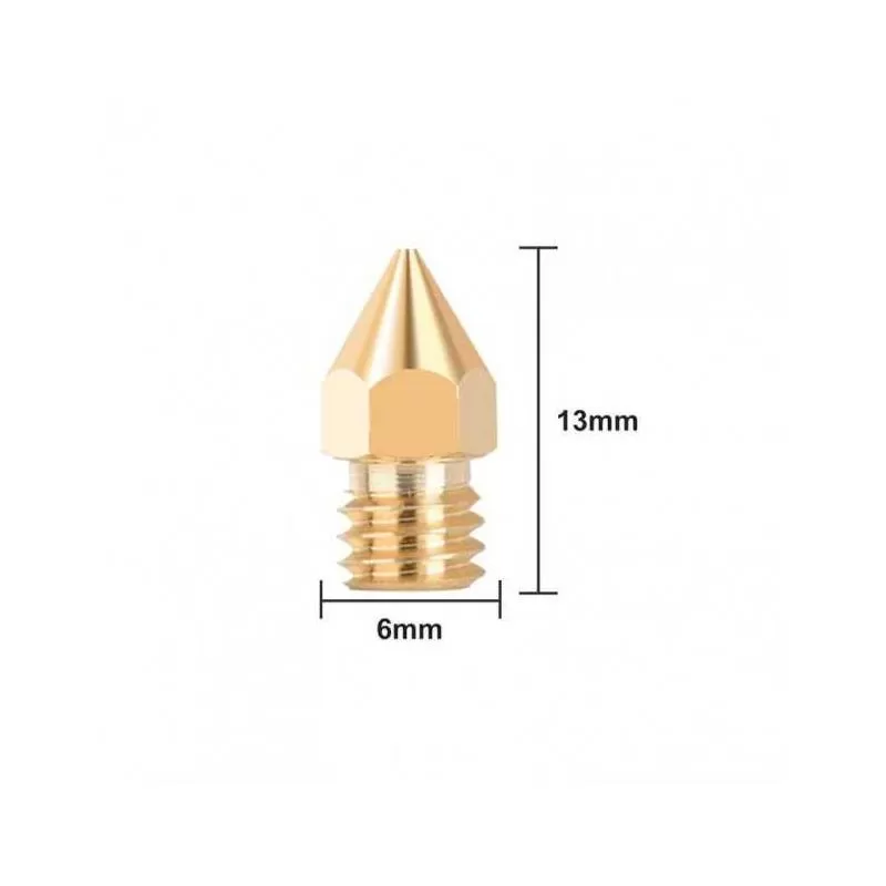 Lot de 2 Buses Laiton MK8 Forshape 0.5mm