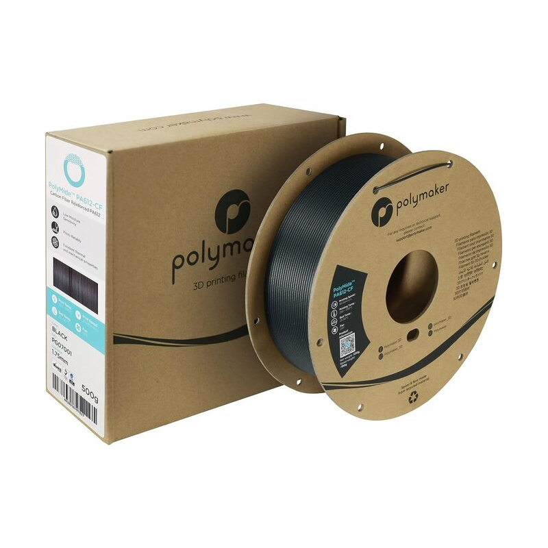 Polymide PA612-CF Noir - 1.75mm - 500 g Polymide PA612-CF Noir - 1.75mm - 500 g