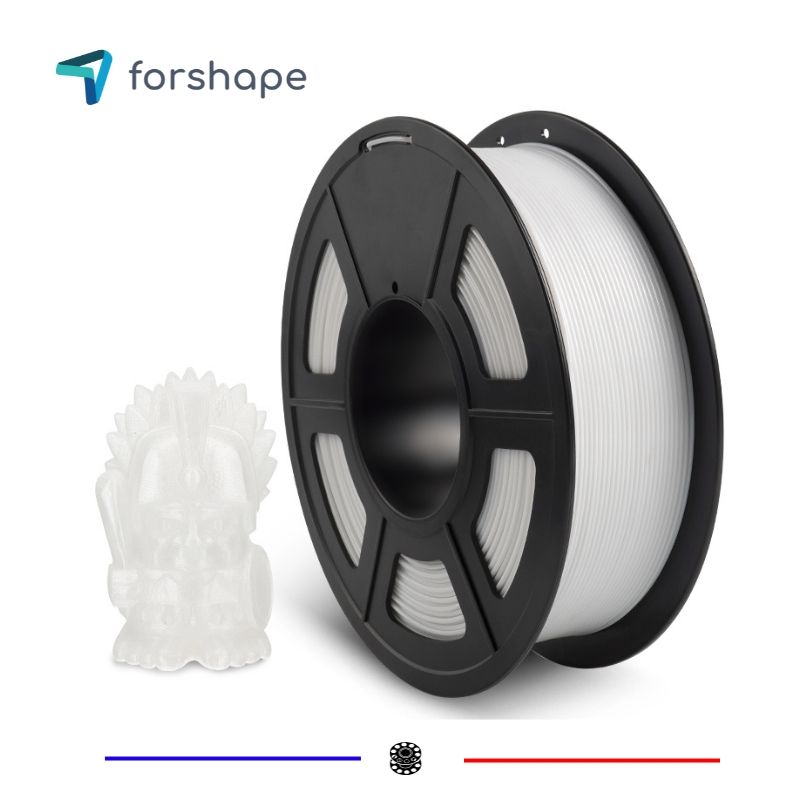 ecoPETG Blanc Forshape - 1.75mm - 1 kg ecoPETG Blanc Forshape - 1.75mm - 1 kg