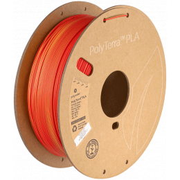 PolyTerra PLA Dual Rojo Amarillo (Sunrise) - 1,75 mm - 1 kg
