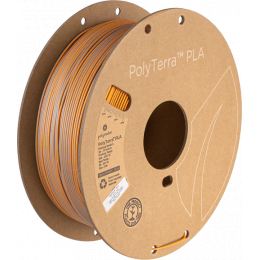 PolyTerra PLA Dual Gris Naranja (Foggy Orange) - 1.75mm - 1 kg