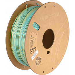 PolyTerra PLA Dual Verde Azulado Amarillo (Chameleon) - 1,75mm - 1 kg
