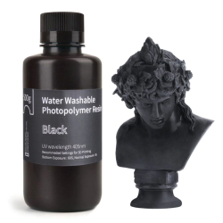 Resina Lavable al agua Black Smooky Elegoo - 1000 ml