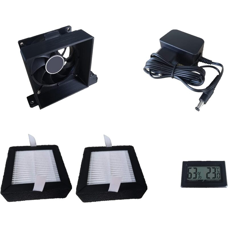Filtration HEPA du Kit caisson DIY pour Creality Ender 3 S1 / S1 Pro Filtration HEPA du Kit caisson DIY pour Creality Ender 3 S1 / S1 Pro