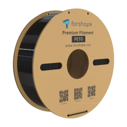 PETG Negro Forshape Premium – 1.75mm – 1Kg