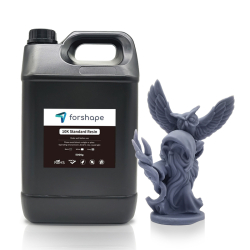 Forshape 10K Resina gris oscuro Premium - 5 kg