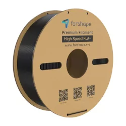 PLA+ Forshape Negro de alta velocidad - 1,75 mm - 1 kg