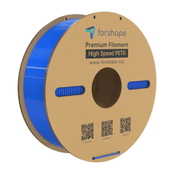 PETG Forshape Azul de alta velocidad - 1,75 mm - 1 kg