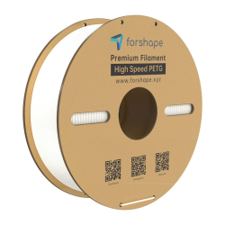 PETG Forshape Blanco de alta velocidad - 1,75 mm - 1 kg