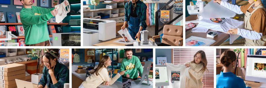 Aplicación xTool Apparel Printer
