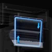 xTool Apparel Printer Aplicación automática de polvo