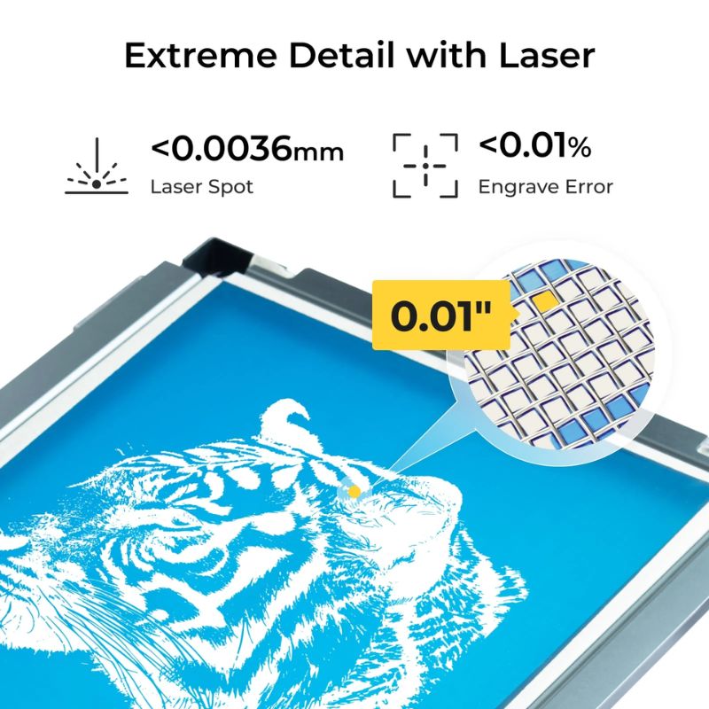 Alta precisión máquina xTool