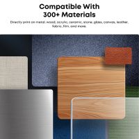 eufyMake E1 impresión UV multimaterial madera metal vidrio