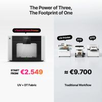 Impresión 4 en 1 xTool O1 Omni Printer UV&DT Rotary Bundle