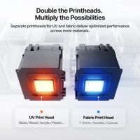 Doble cabezal UV xTool O1 Omni Printer Dual UV Rotary Bundle