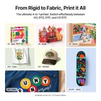 Impresión UV sobre materiales rígidos xTool O1 Omni Printer Dual UV Rotary Bundle