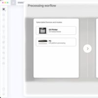 Software de control de la xTool O1 Omni Printer Single UV