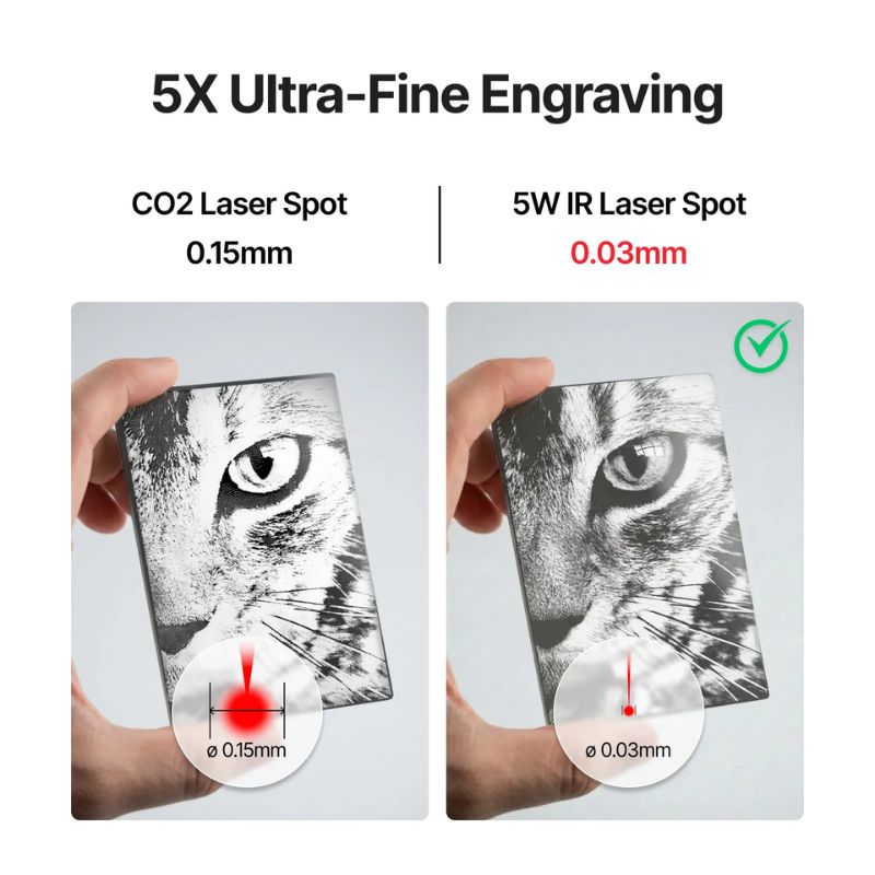 Módulo láser infrarrojo 5W xTool P3