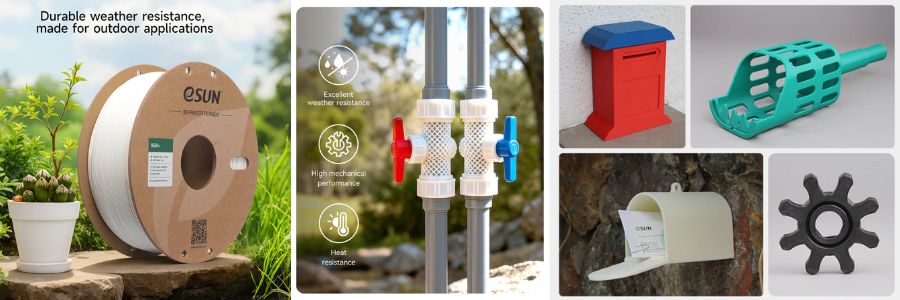 eSun ASA+ Filament Gris