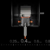 Anycubic Kobra X hotend de liberación rápida