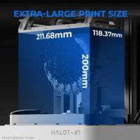 Creality Halot-X1 Combo volumen de construcción