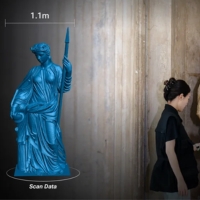 Calibración rápida del escáner 3D EinScan Trak