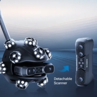 EinScan Trak utilizado como escáner 3D manual