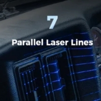 EinScan Trak con siete líneas láser paralelas para los detalles