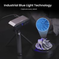 Revopoint MINI 2 escáner 3D luz estructurada azul
