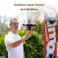 Revopoint MetroY Ultra escaneo exterior