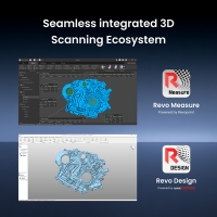 Revopoint Range 3 compatible con varios formatos de exportación de archivos 3D