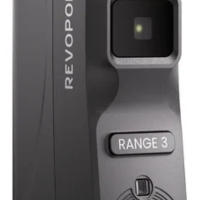 Revopoint Range 3 realizando un escaneo 3D a una velocidad de 20 a 30 imágenes por segundo
