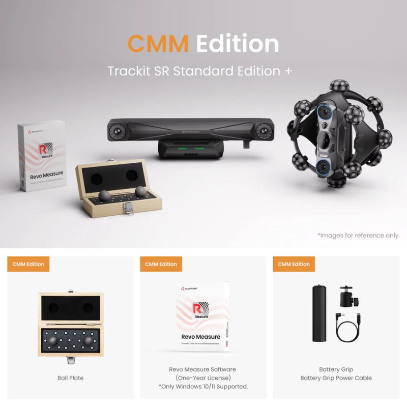 Modo CMM del Revopoint Trackit SR